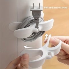 2pcs Cord Organizer For Appliances Kitchen Power Cord Wire Winder