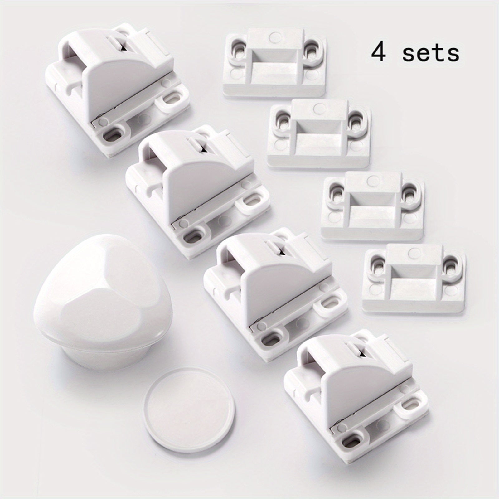 Child Safety Magnetic Cabinet Locks - Baby Proofing Drawer Locks