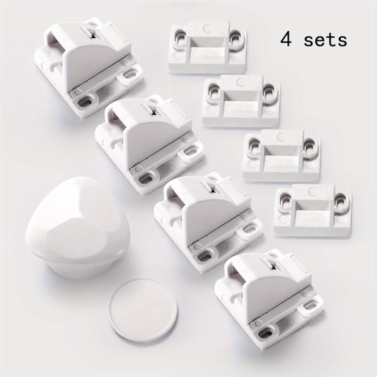 Child Safety Magnetic Cabinet Locks - Baby Proofing Drawer Locks
