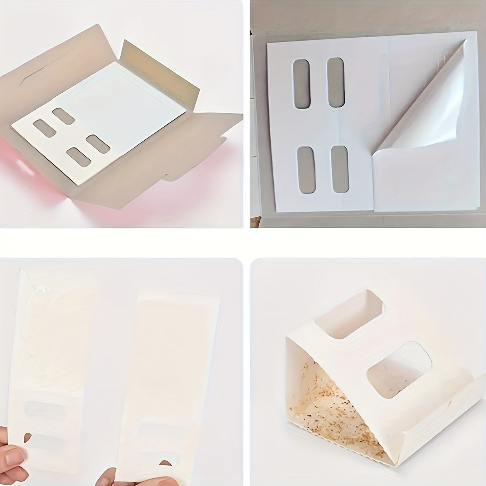 6pcs Cockroach Sticker Trap Sticky Cockroach Board Indoor And Outdoor