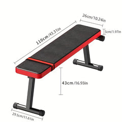 Adjustable Weight Lifting Bench 617lbs Sit Up Fitness Home Gym Equipment