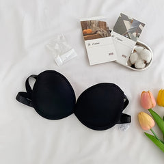 Solid Push Up Bra Comfy & Breathable Everyday Bra Women's Lingerie