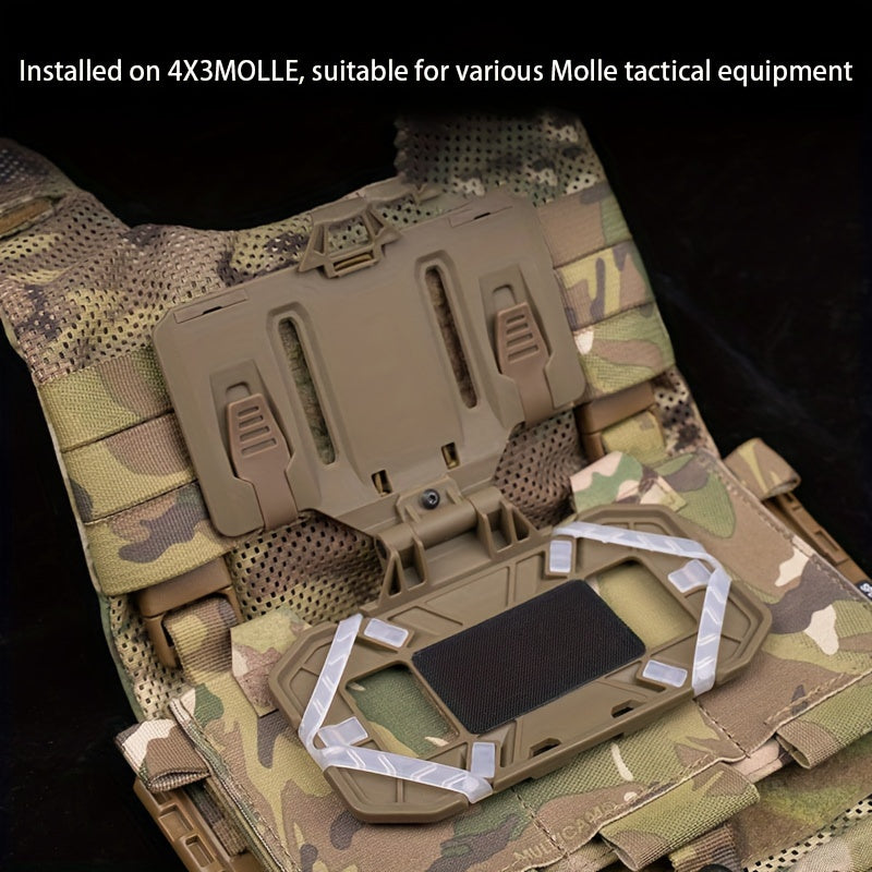 Foldable Phone Navigation Bracket for MOLLE System