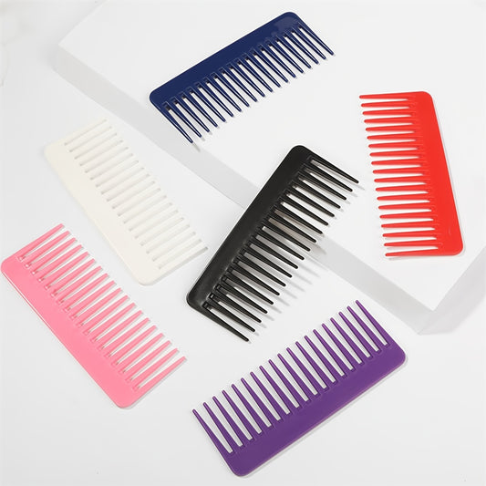 Portable Anti Static Wide Tooth Comb for Daily Hair Care