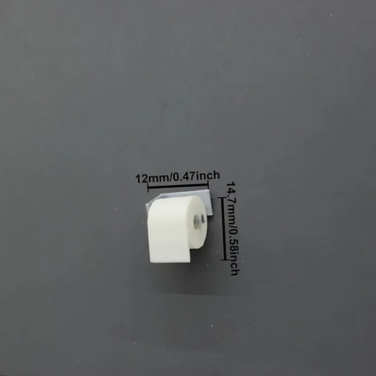 Mini Toilet Paper Roll w/ Holder for Dollhouses Tiny Rooms Easter Scenes