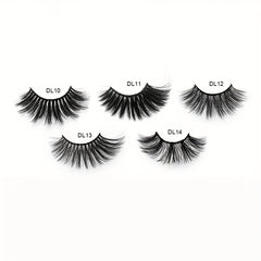 6D Fluffy Wispy Natural Volume False Eyelashes for Wedding Makeup
