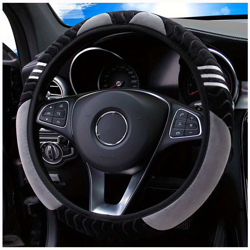 Plush Little Monster Steering Wheel Cover | Soft & Comfortable