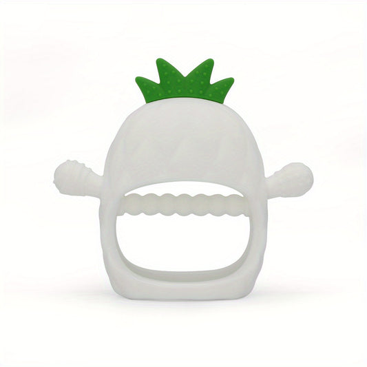 Silicone Teether Toy for Babies - Boilable Teething Molar Glove