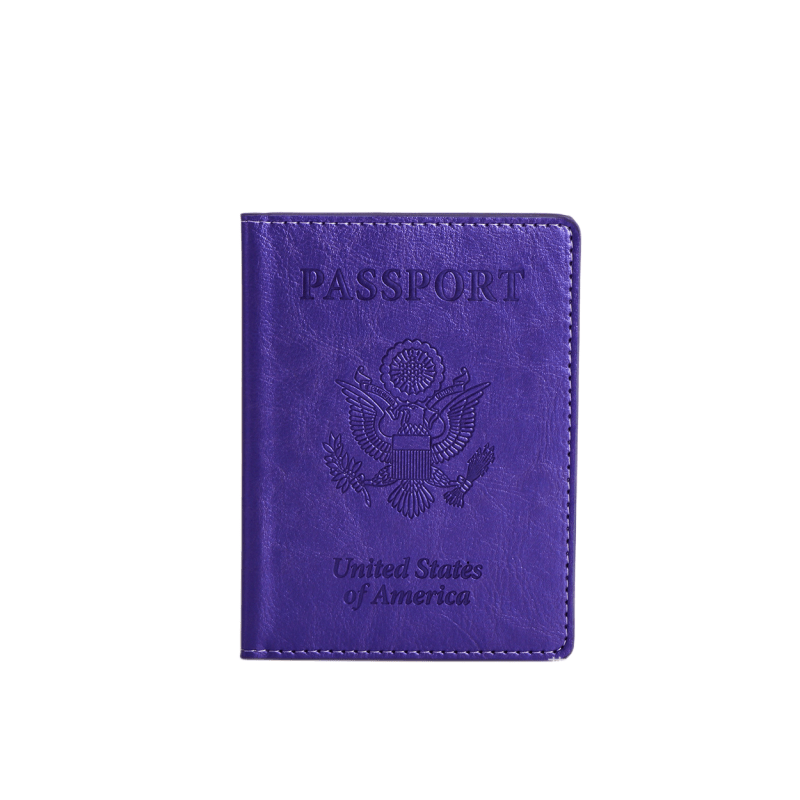 Travel Lightweight Passport Card Case Solid Protector Portable Slim