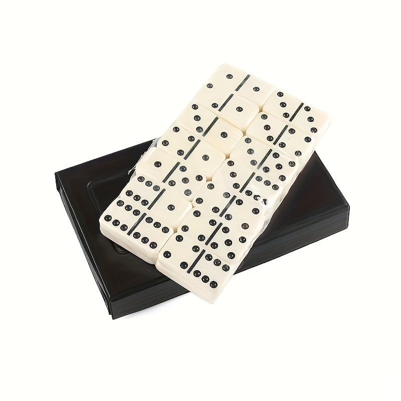 28PCS Mini Domino Set for Entertainment Travel Family Gathering