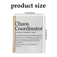 Notebook for Diary and Office Use 13.97x21.08 cm 50 Pages