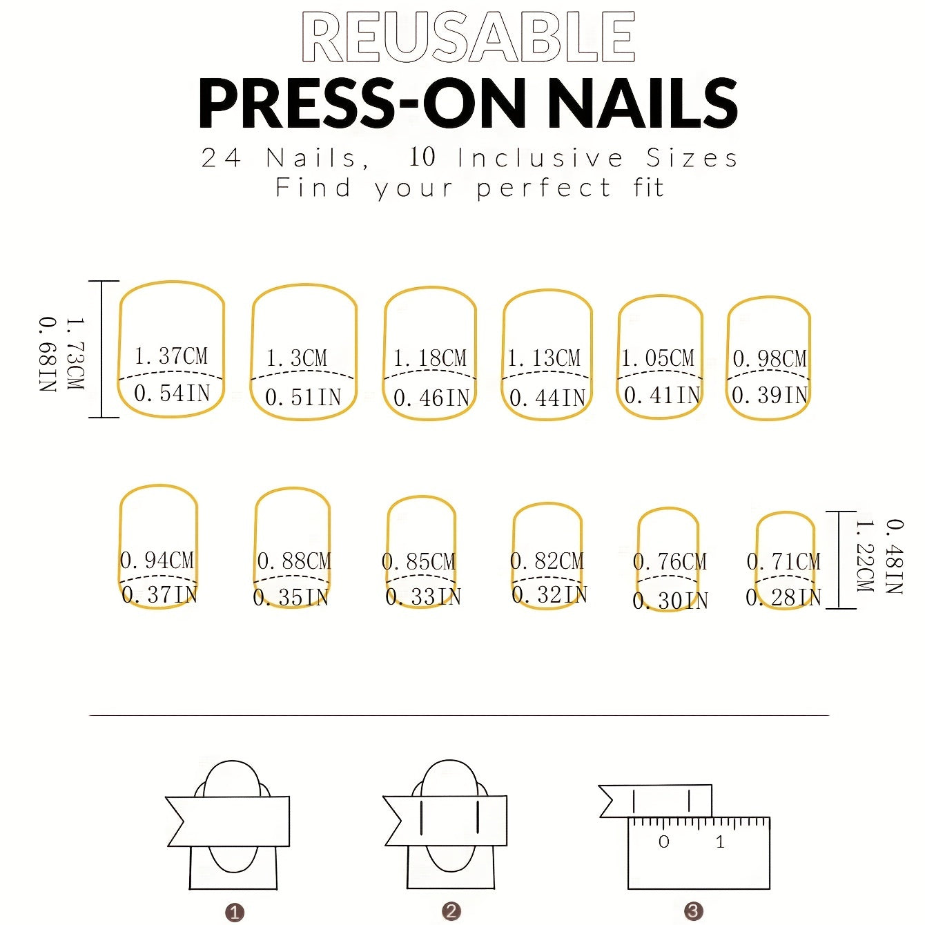24pcs Pink Squoval Press On Nails Long Lasting Acrylic False Nails for Women