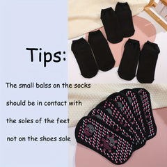 3 Pairs Self-heating Socks Magnetic Therapy Health Heated Socks