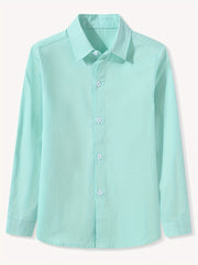 Boys Long Sleeves School Performance Shirt - Spring/Autumn Kids Clothes