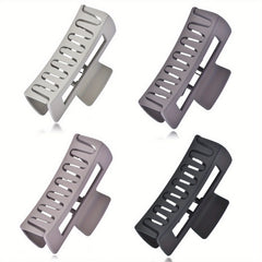 4Pcs Large Non-slip Hair Claw Clips for Women Strong Hold Hair Accessories