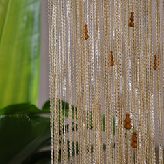 Gourd Decor Door String Curtain for Weddings Coffee Houses Restaurants