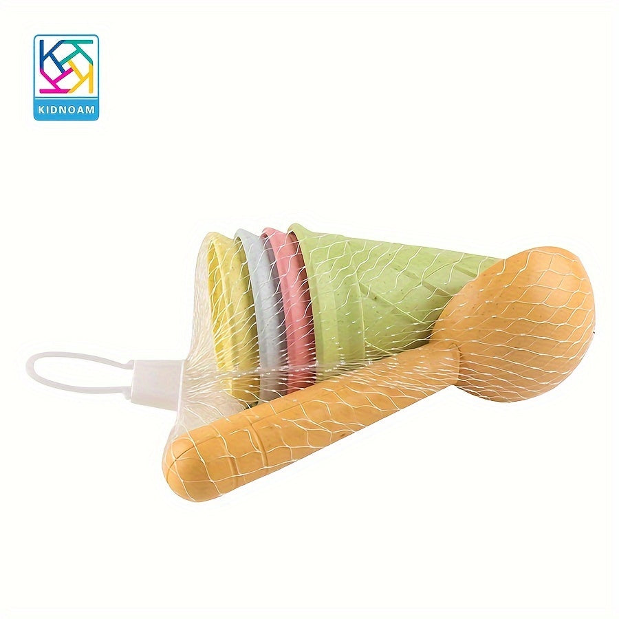 KIDNOAM Children's Ice cream cone toys play house set