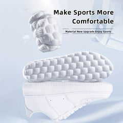 4D Orthopedic Soft Shock Absorption Running Shoe Pad Latex Insole