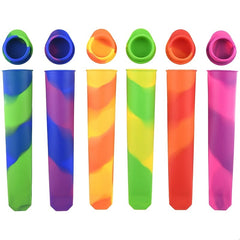 1pc Silicone Popsicle Mold BPA Free Reusable Ice Pop Molds with Lid