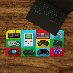 Enhanced Gaming Controller with Non-Slip Mouse Pad