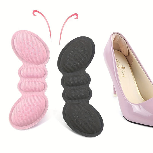 Rubber Butterfly Back Stickers Anti Abrasion for Women's High Heels
