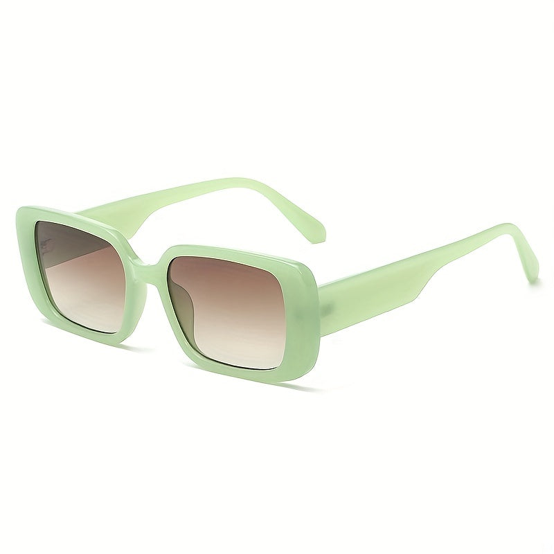 Y2K Rectangle Sunglasses For Women Men Hiphop UV400