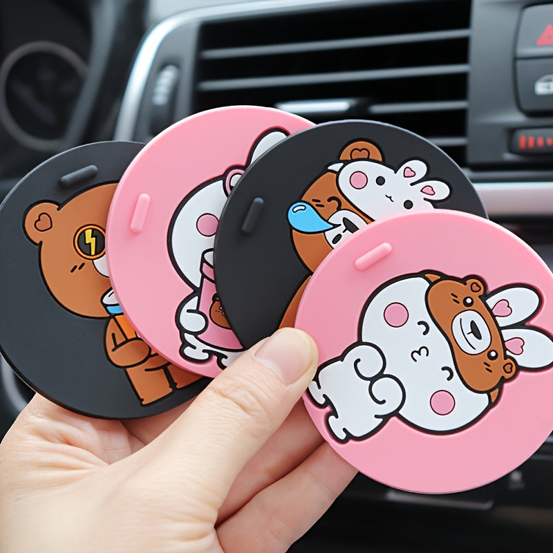 Animal Silicone Car Mug Coaster for Safe Ride