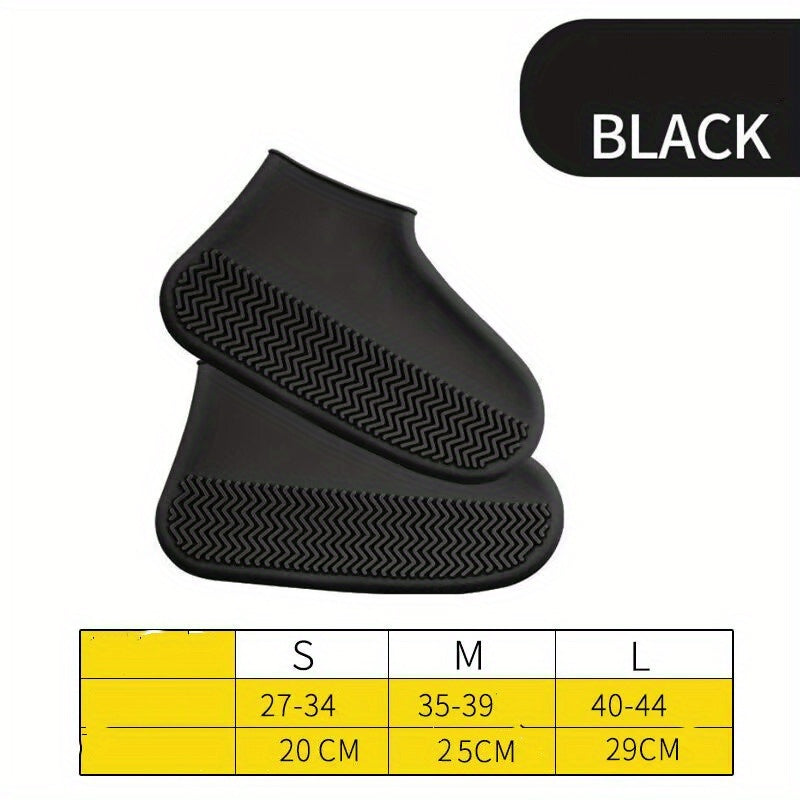 Silicone Waterproof Shoe Cover Reusable Dust Proof Foot Protection