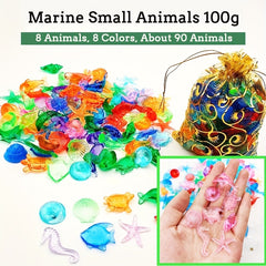100g Ocean Gem Pool Party Toys Dive Toys Kids Treasure Chest Swimming Pool Toys