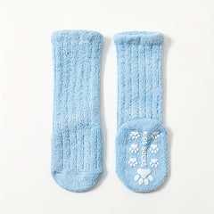 5 Pairs Baby Girls Winter Anti Skid Socks Warm Cozy Feet