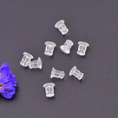 100pcs Resin Bullet Ear Plugs DIY Accessories