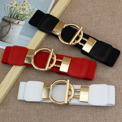 Thin Elastic Waistband Dress Skirt Belt Sweater Coat Accessory
