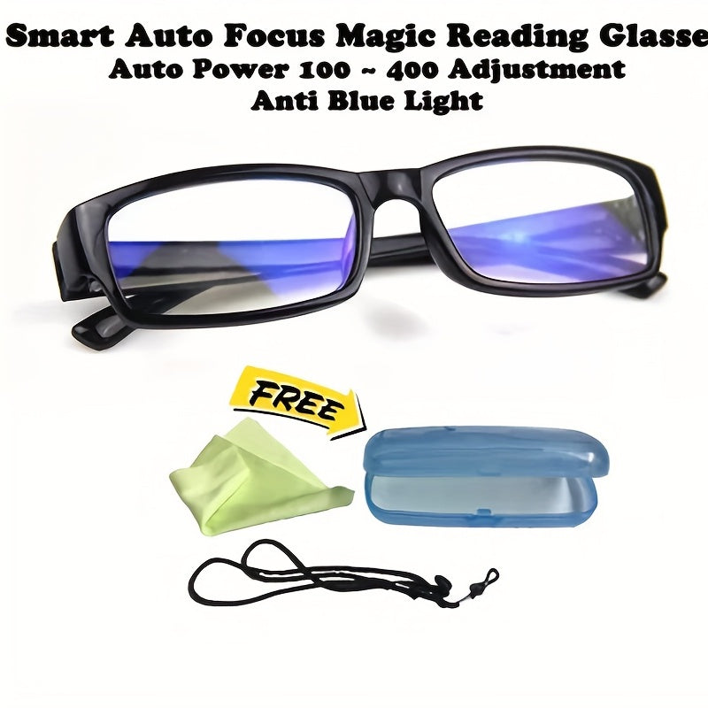 Auto Zoom Presbyopia Glasses with Case