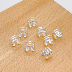 10pcs Viking Hair Beads Spiral Coils Dreadlock Braids Rings Clips