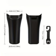 Car Umbrella Storage Bin & Garbage Bag for Interior Use