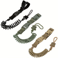 Elastic Quick Release Carabiner Clip Anti Lost Lanyard
