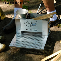 Portable Aluminum Alloy Foldable Camping Table BBQ Accessories