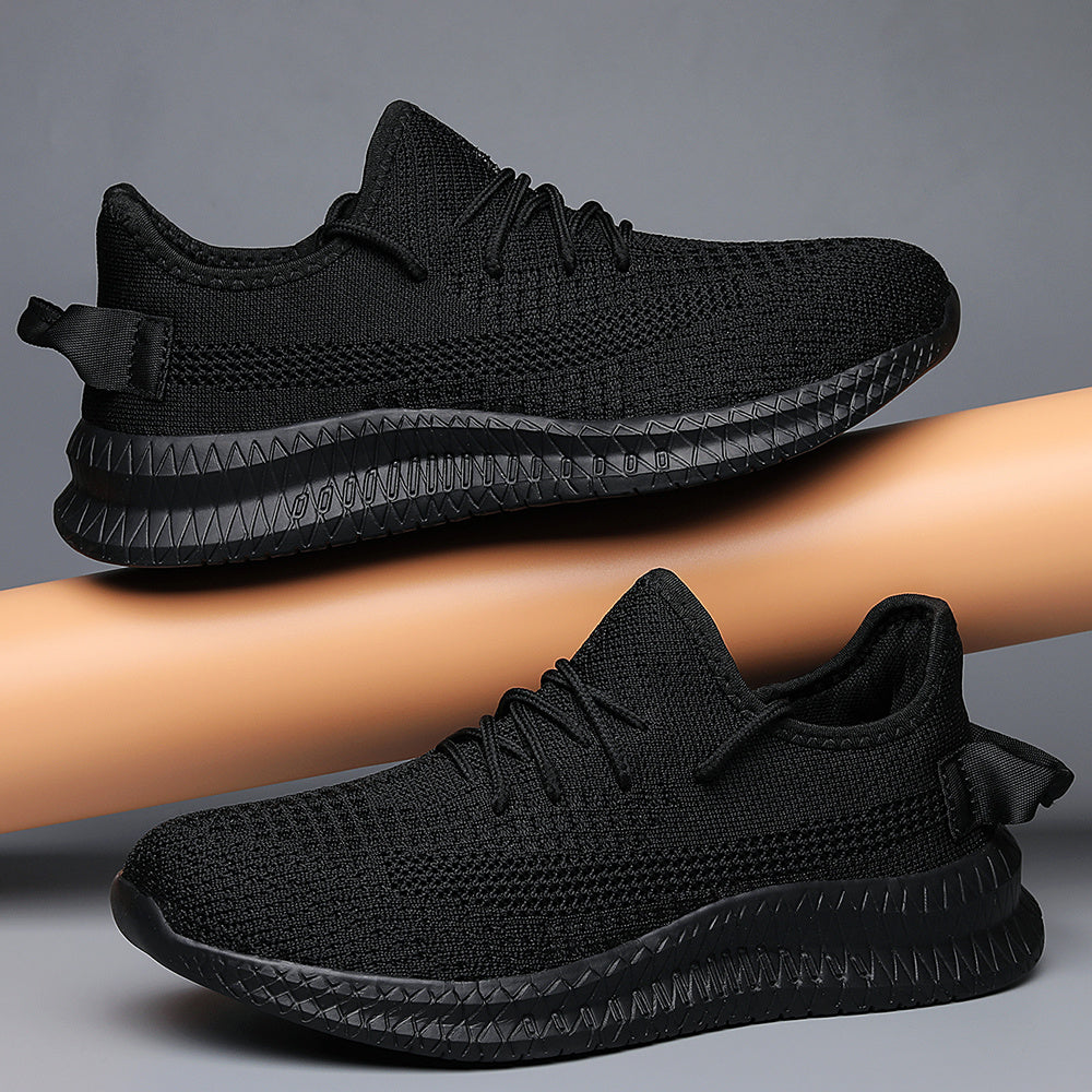 Men's Lace Up Mesh Shoes Lightweight Casual Sneakers