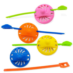 Mini Pull Ruler Gyro Classic Retro Zip Ruler Spinning Tops - Random