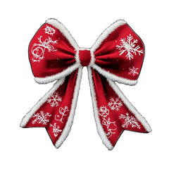 Winter Snowflake Iron-On Transfer Decal Glossy Finish