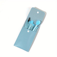 8pcs Candy Makeup Brush Set Portable Mini Travel