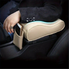 Universal PU Leather Car Armrest Pad Auto Central Console Seat Box Mat Cushion