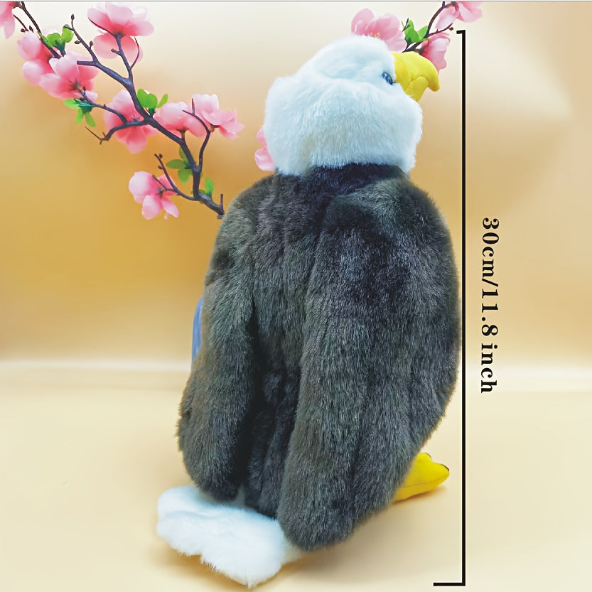 Bald Eagle Plush Toy for Display Cabinets