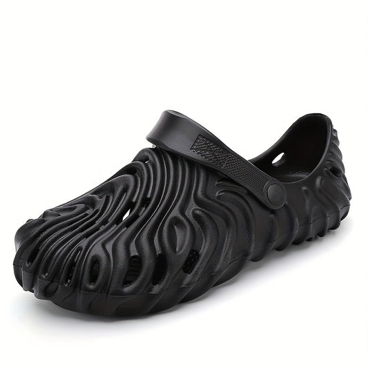 Men's Closed Toe Slip-on Clogs Soft Sole Sandals