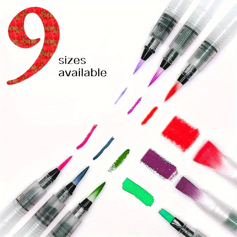 Watercolor Brushes & Solid Paint Set for Ages 14+