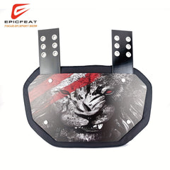 Beware Of Dog Football Back Plate Rear Back Protector