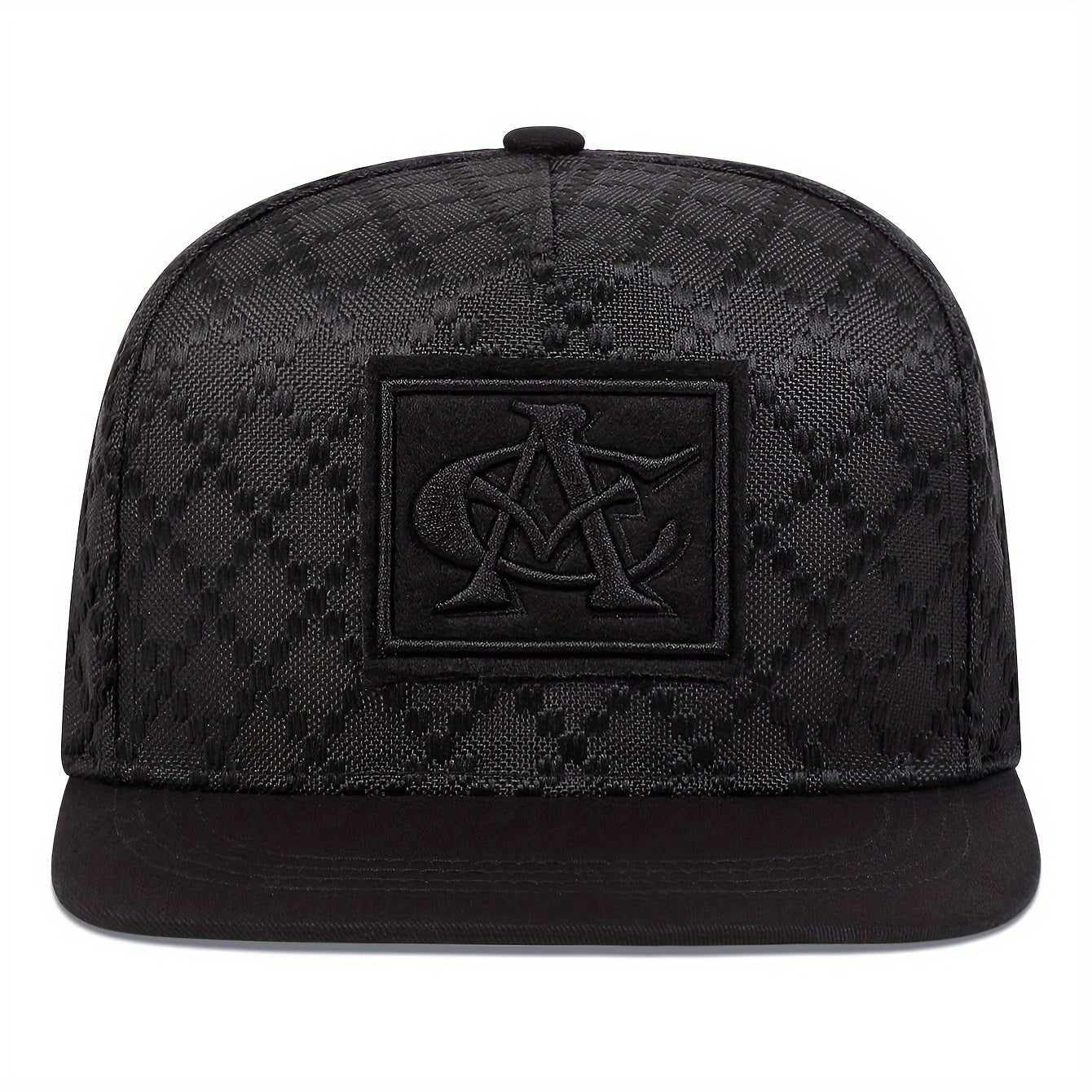 Men's CA Letter Hip Hop Hat Adjustable Sun Hat Baseball Cap