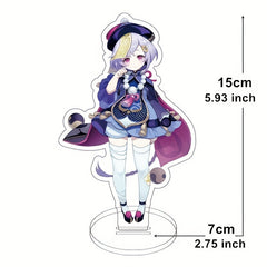 Anime Figure Stand Model Double Sided Acrylic Plate Desk Decor