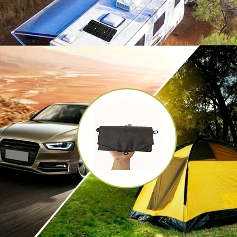 20W Monocrystalline Solar Panel Foldable Bag for Fast Charging