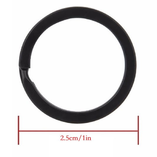 10pcs Iron Key Rings Round Key Rings For Keychains DIY Keyrings Key Organizer